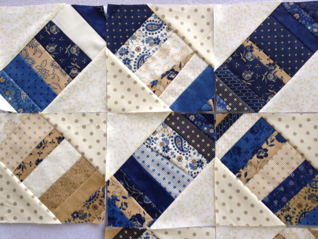blue tan quilt blocks 2