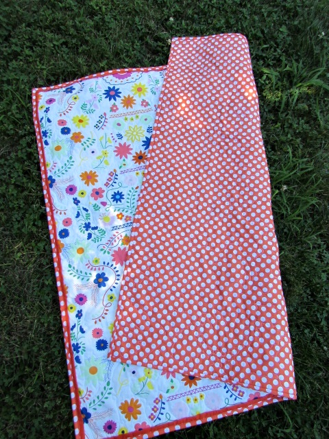 Fiesta Fun – A Whole Cloth Baby Quilt | Needle and Foot