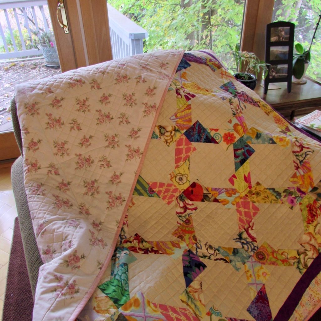 Twisted Quilt is Finished! | Needle and Foot