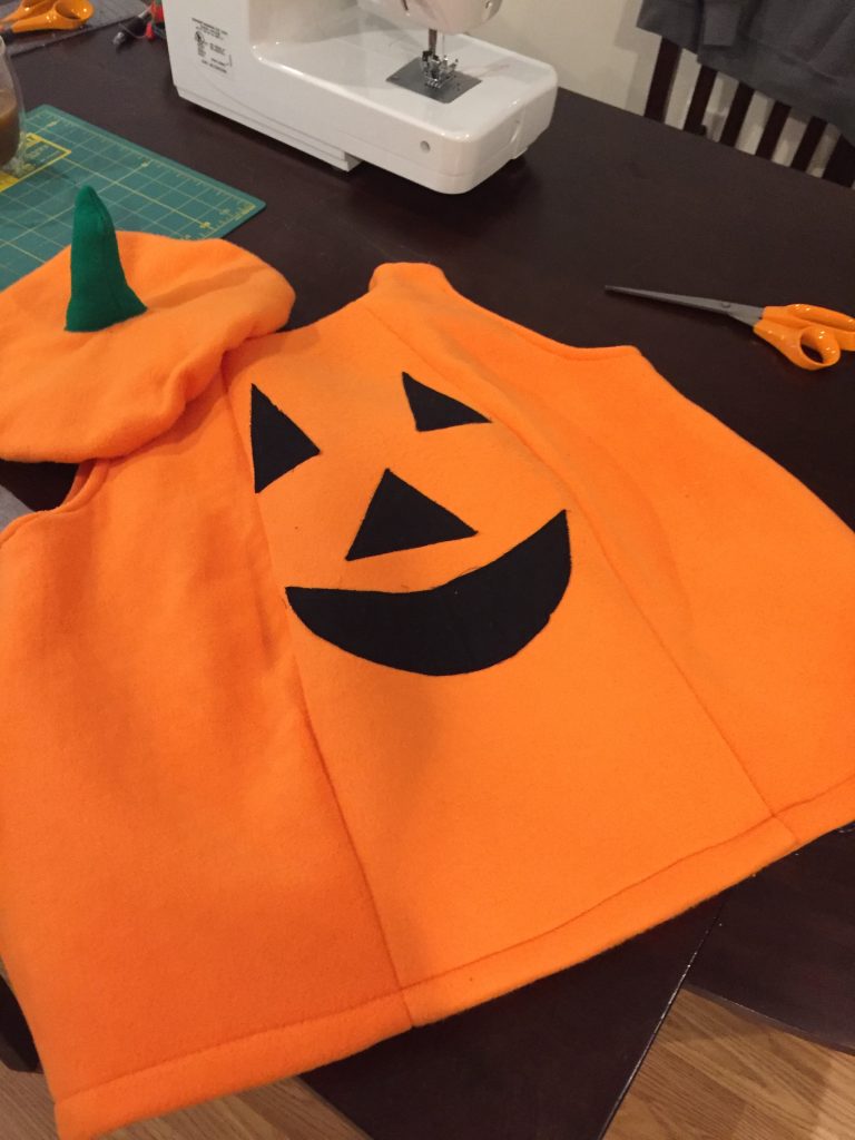 pumpkin costume diy