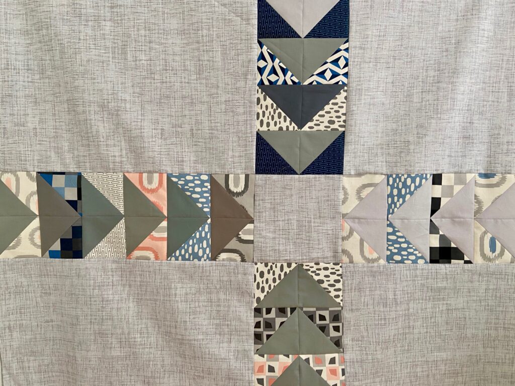 This is the #1 basting method for quilts. (Say GOODBYE to pins