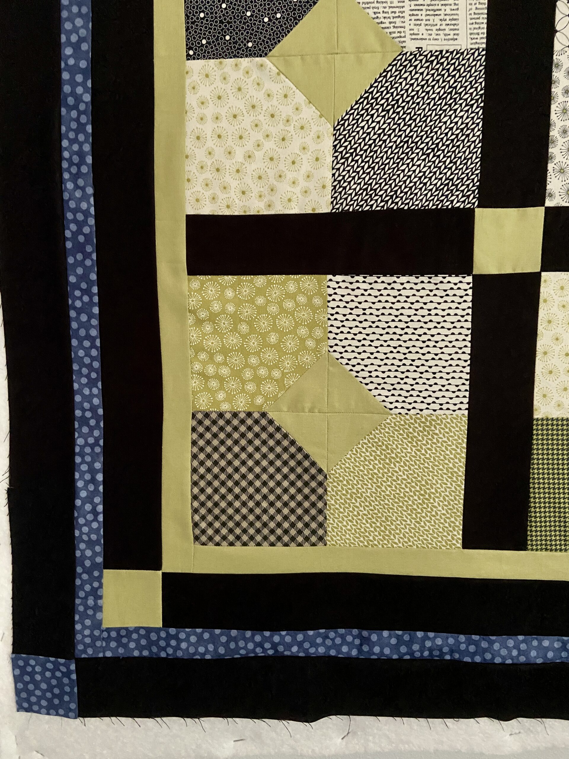 Spray Basting and Binding with Backing Tutorial - Bonjour Quilts