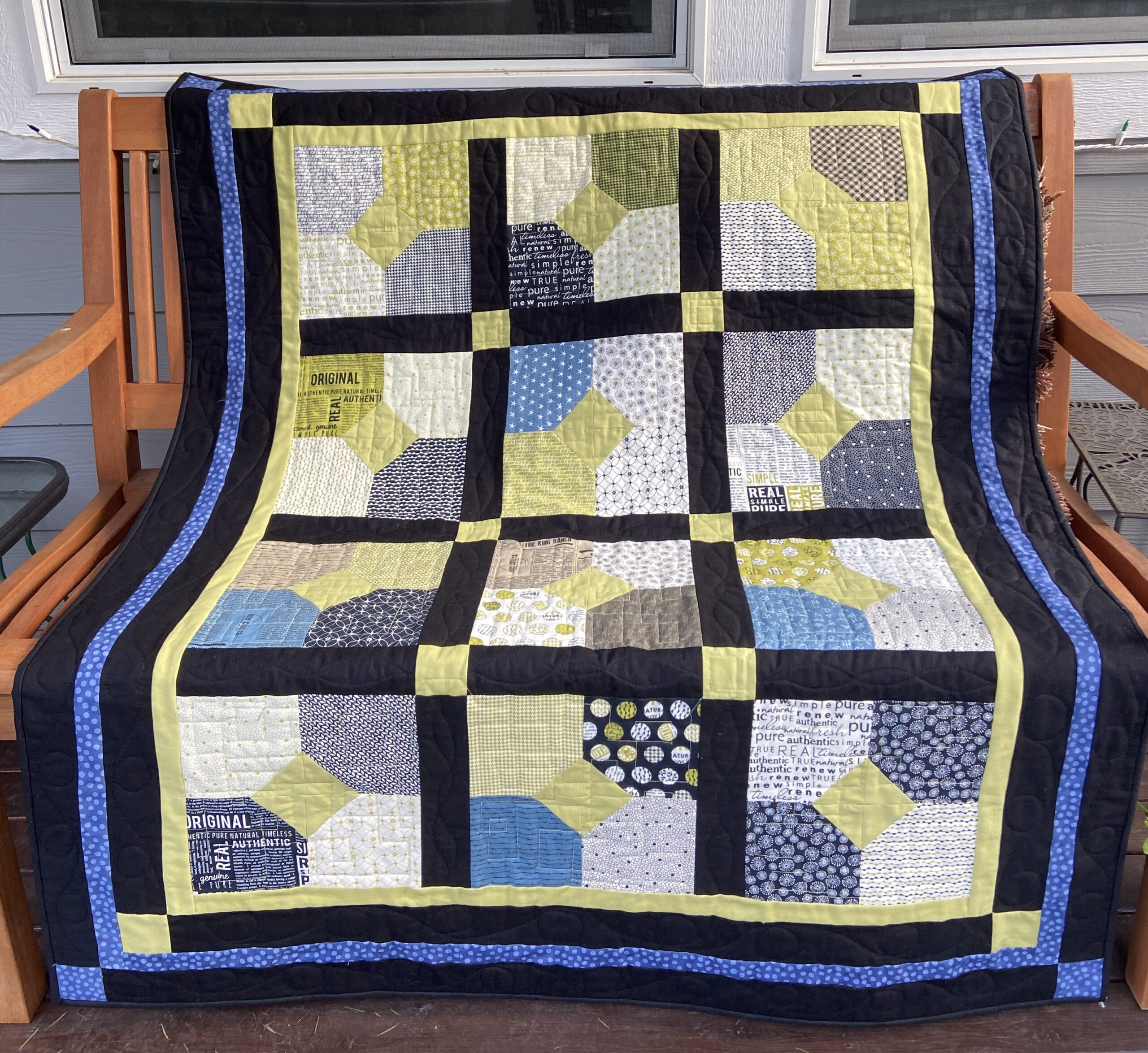 Patchwork quilt project: Perfect points every time